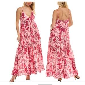 In Search Of - Ro's Garden Florida Maxi Dress pink any size